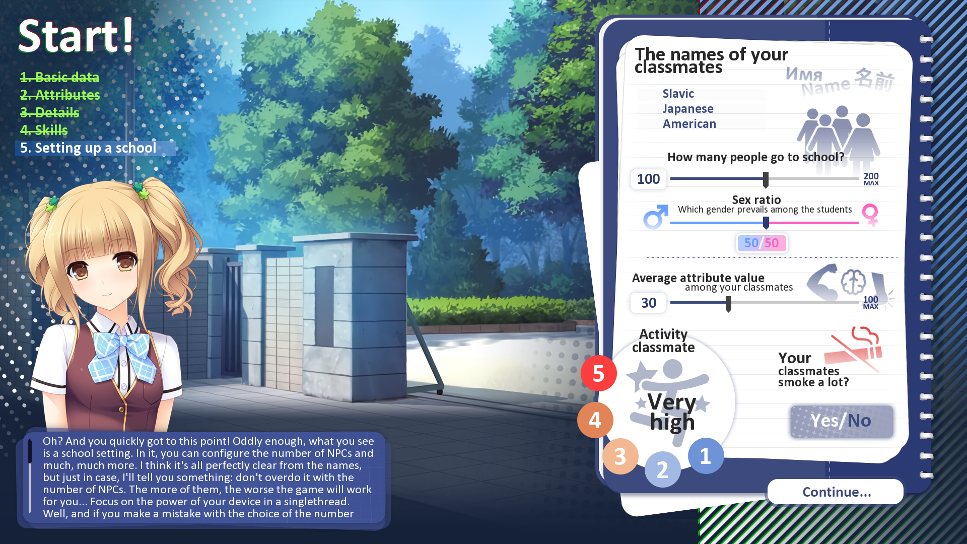 【互动SLG动态】学校游戏 官方中文步兵版